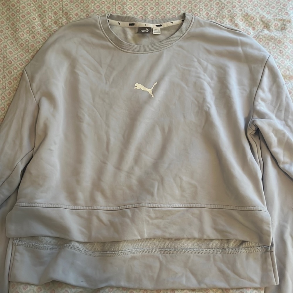 Puma high-low sweater